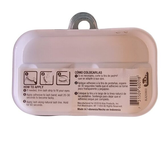 4 Packages Broadway Real Human Hair Eyelashes #79 - Picture 4 of 4